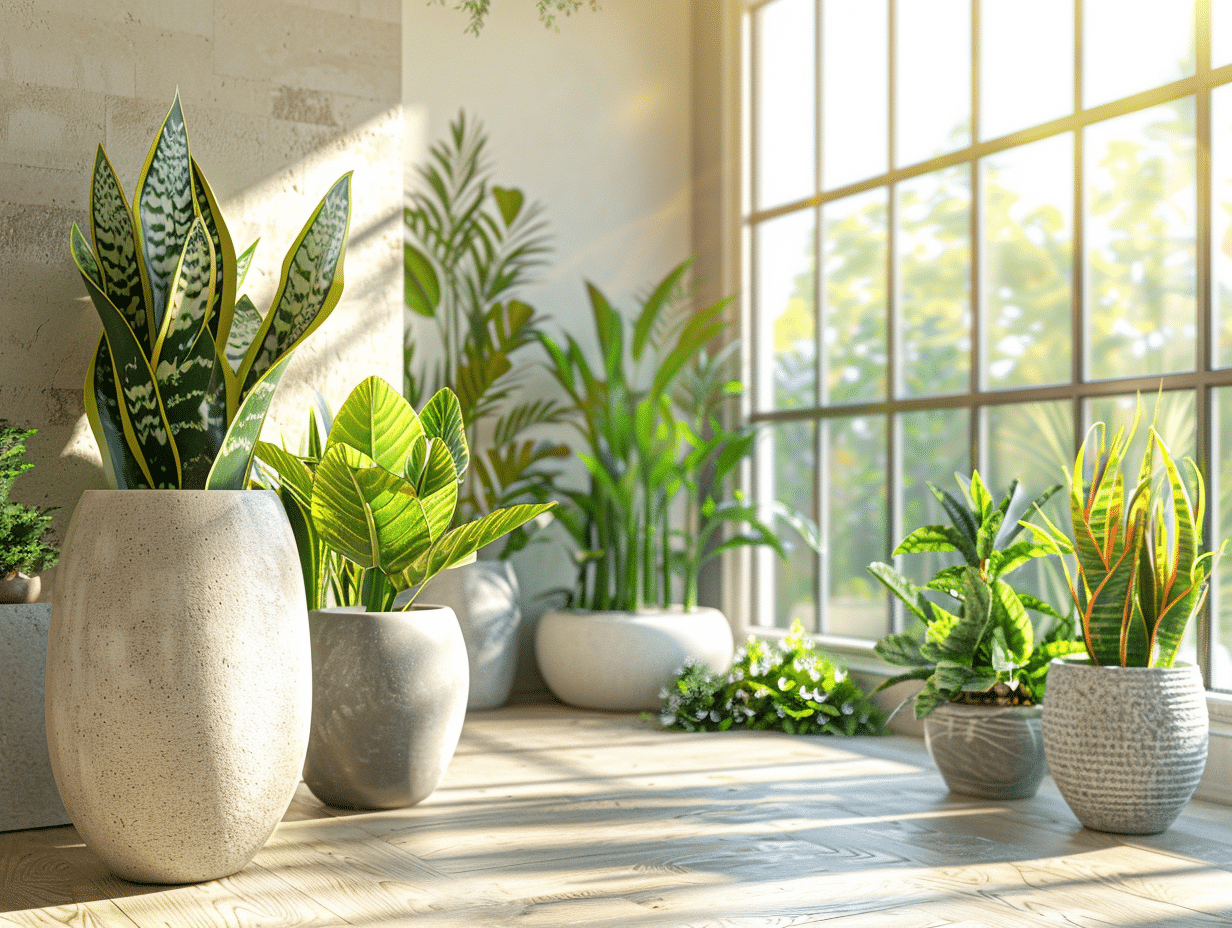 Plantes d’intérieur faciles d’entretien pour espaces modernes