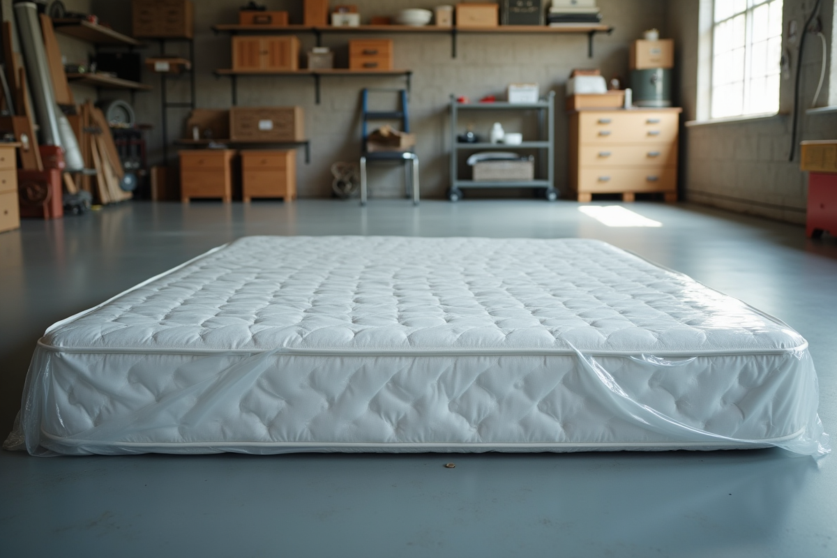 matelas stockage
